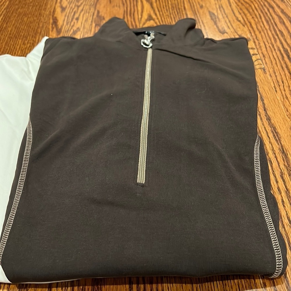 Goode Rider Winter Ideal Show Shirt- BROWN